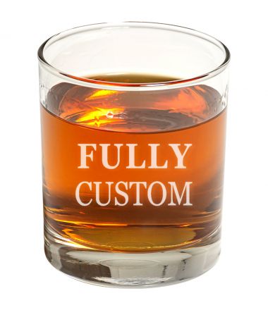 Custom Engraved Whiskey Glasses (Set of Two)