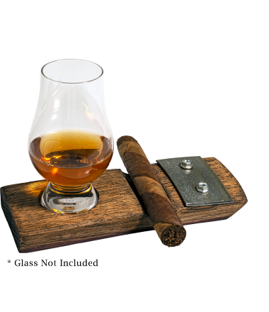 Barrel Stave Glencairn and Cigar Holder
