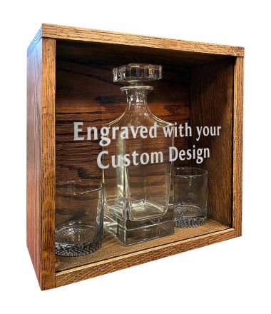 Custom Engraved Wooden Display/Gift Box