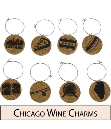 Chicago Wine Charms