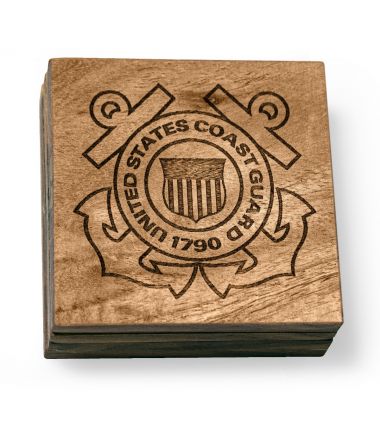 Coast Guard Emblem Coasters