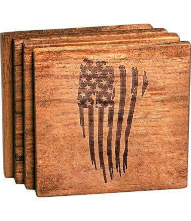 United States of America Flag Coaster Set