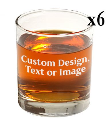 Add Six More of Same Whiskey Glasses (8 Total)