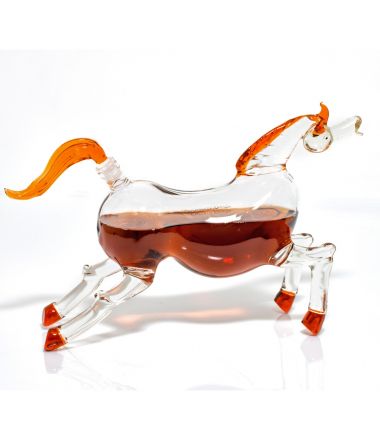 Grand Palomino Horse Decanter