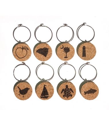 South Carolina Wine Charms