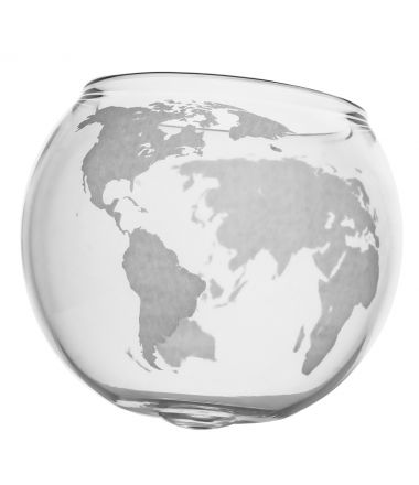 Spinning Globe Whiskey Glasses