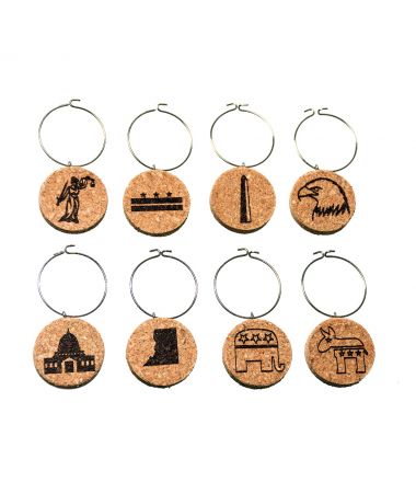 Washington DC Wine Charms