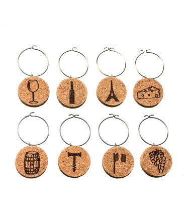 Wine Theme Wine Charms