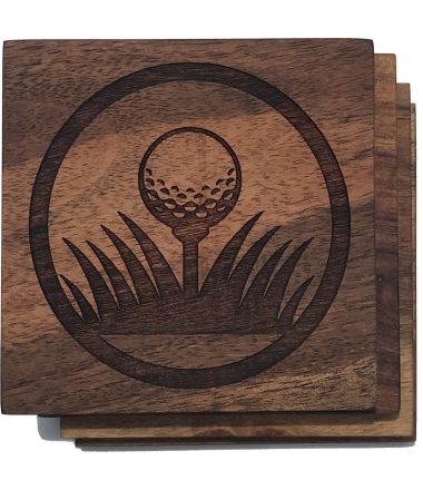 Golf Ball Coaster Set