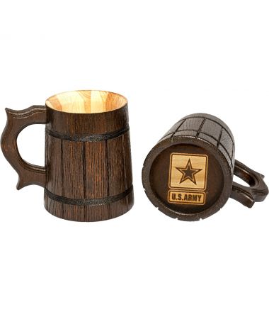 Army Wooden Mug